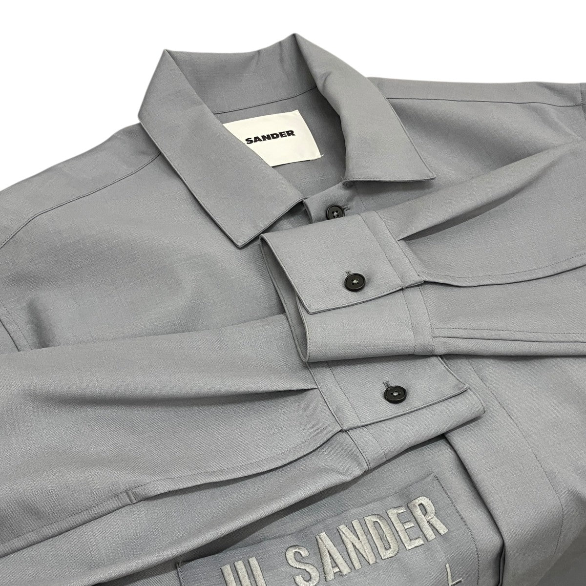 JIL SANDER シャツコートJSMP742432 古着・中古-5枚目のアイテム画像