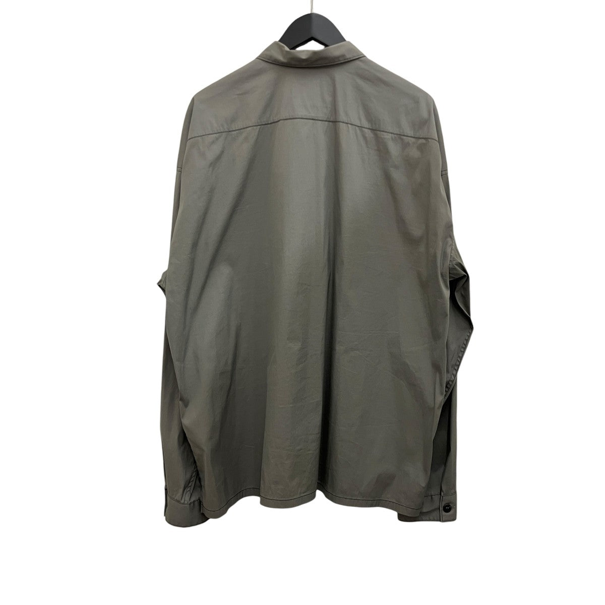 PRADA ジップアップシャツSC685 古着・中古-2枚目のアイテム画像