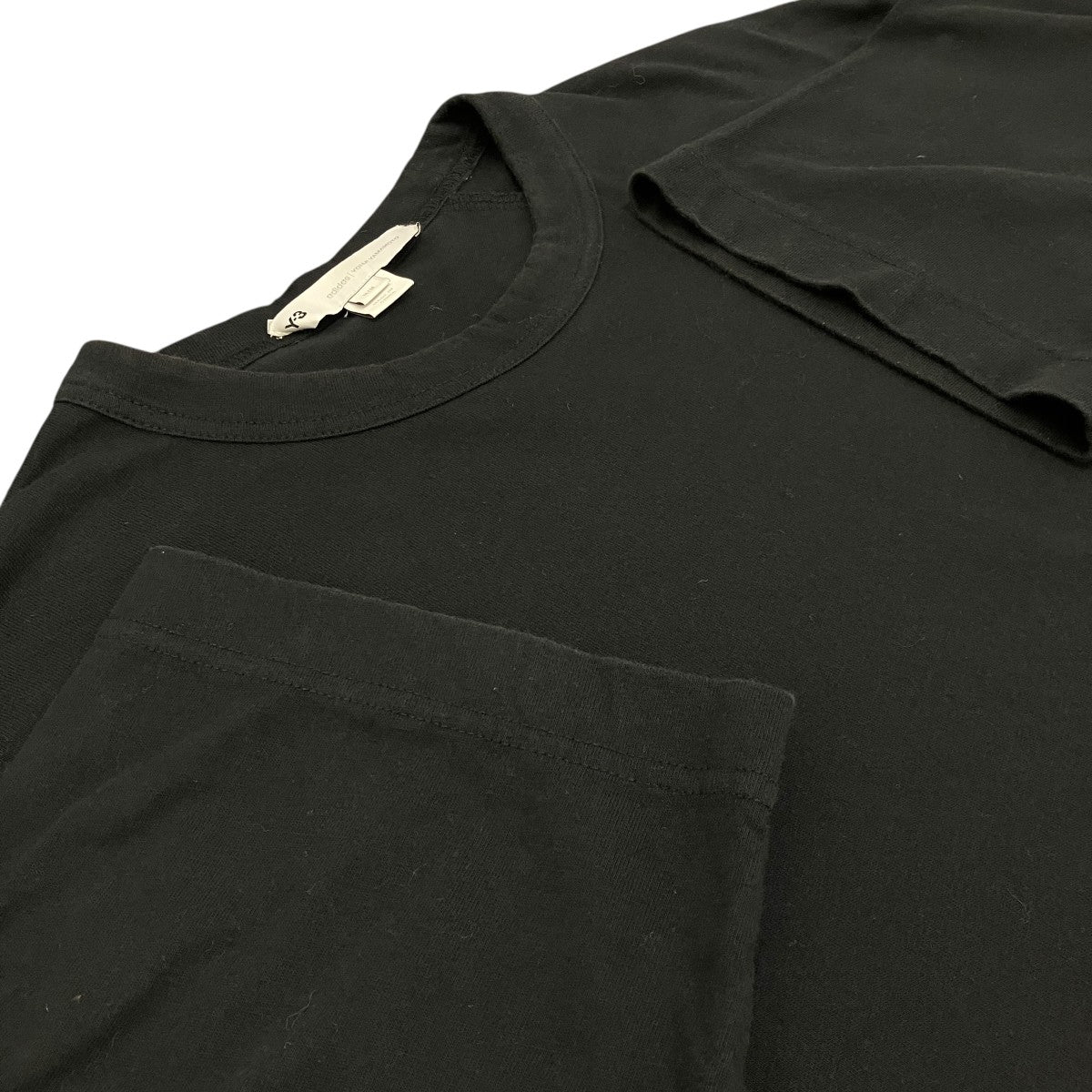 Y-3 【M SHADE RAW JERSEY GFX SS TEE LOGO】バックロゴTシャツGV6083 古着・中古-5枚目のアイテム画像