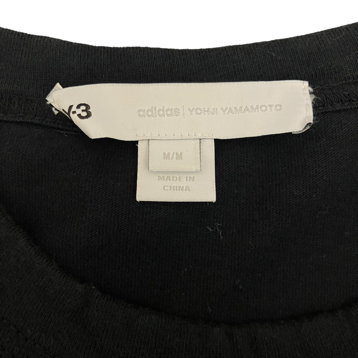 Y-3 【M SHADE RAW JERSEY GFX SS TEE LOGO】バックロゴTシャツGV6083 古着・中古-6枚目のアイテム画像