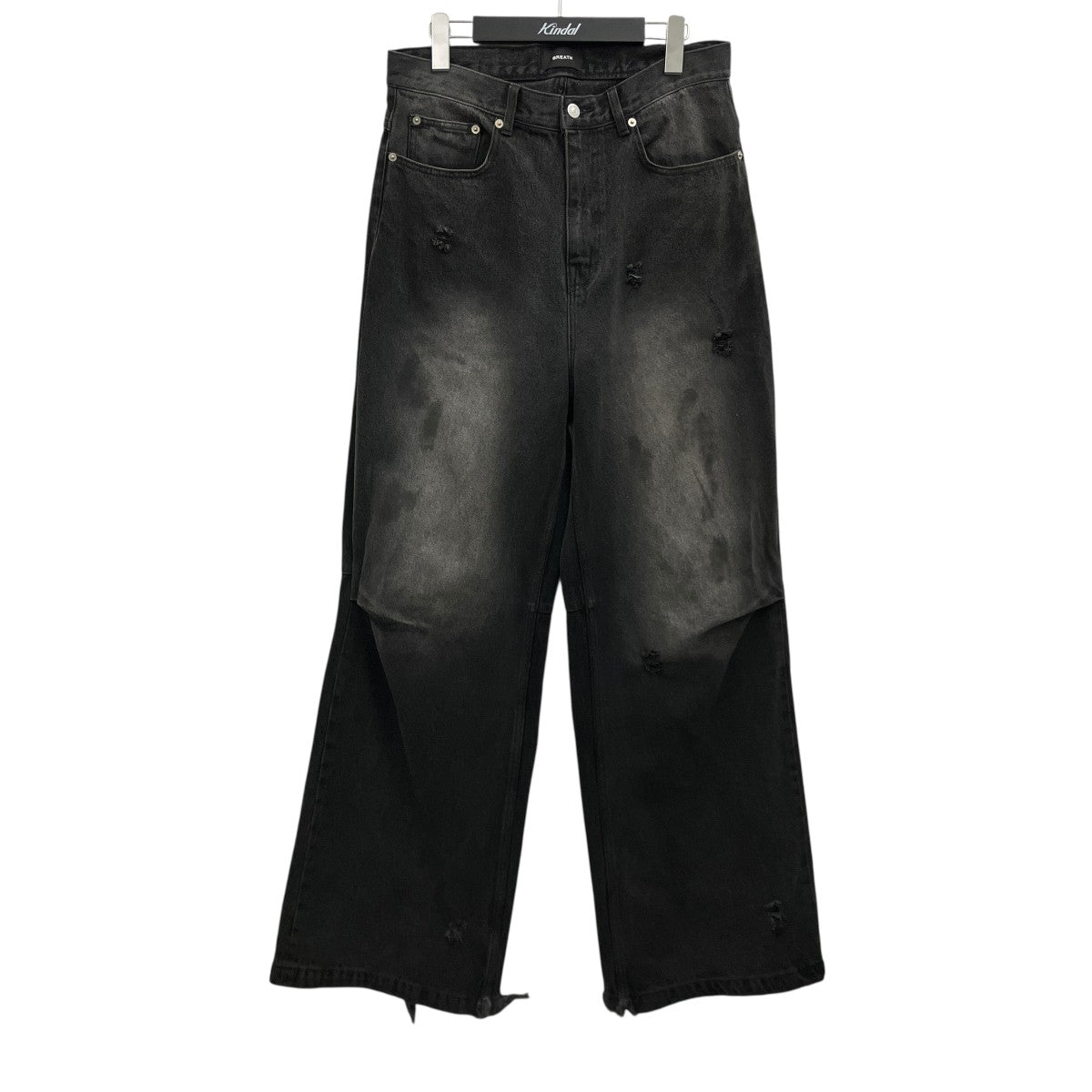 BREATH 25AW【COATING DAMAGE DENIM PANTS】デニムパンツBR25AW-P1015 古着・中古-1枚目のアイテム画像
