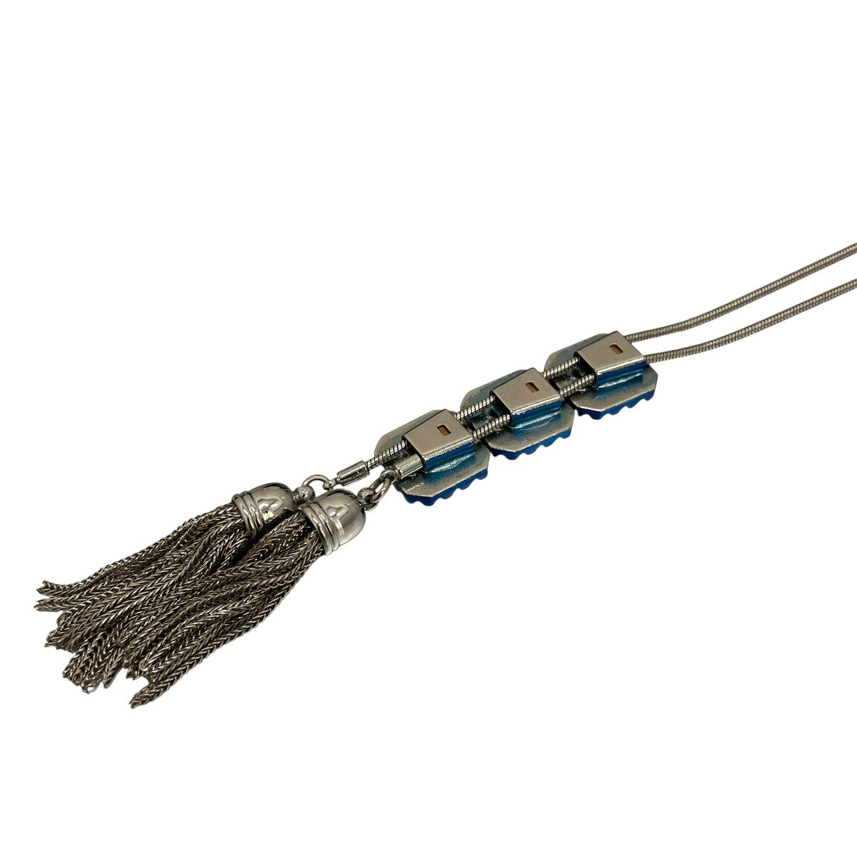 【METAL FRINGE LOOP TIE】ネックレスTZ251-AK964