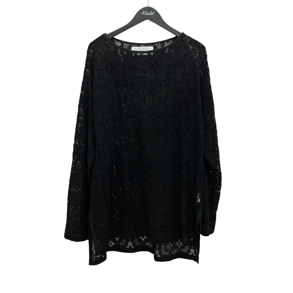 【RUSSEL LACE STRETCH L S TEE】レースプルオーバーAA-18M