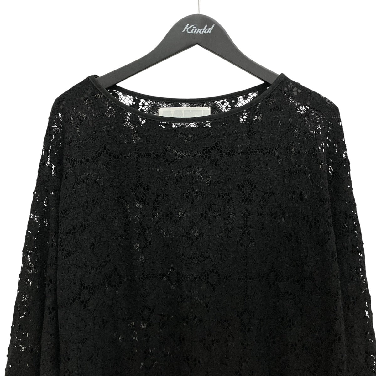 【RUSSEL LACE STRETCH L S TEE】レースプルオーバーAA-18M