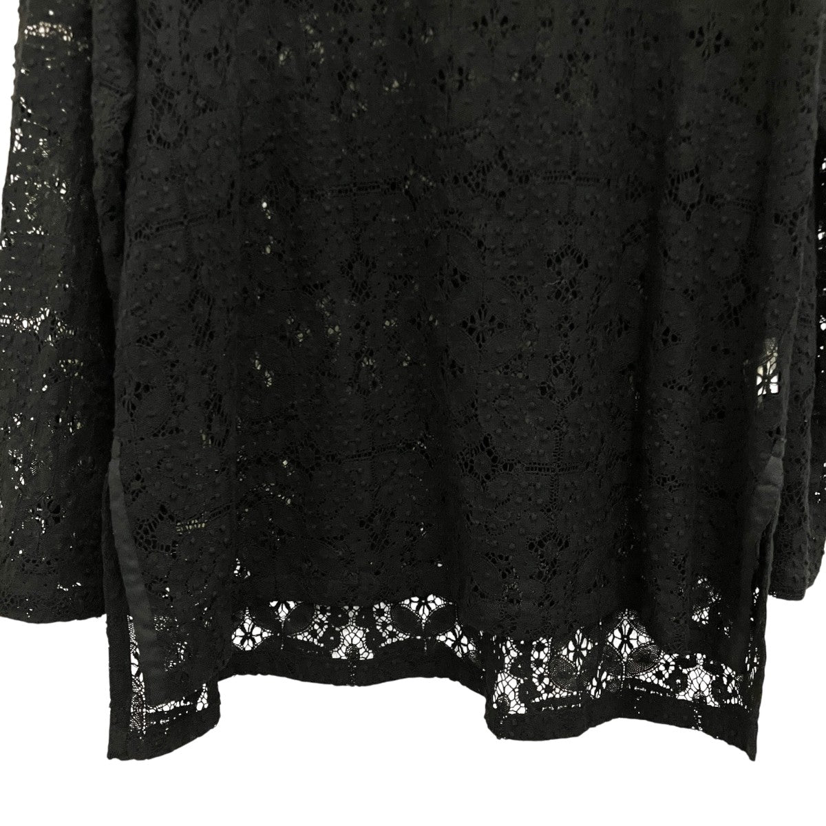 【RUSSEL LACE STRETCH L S TEE】レースプルオーバーAA-18M