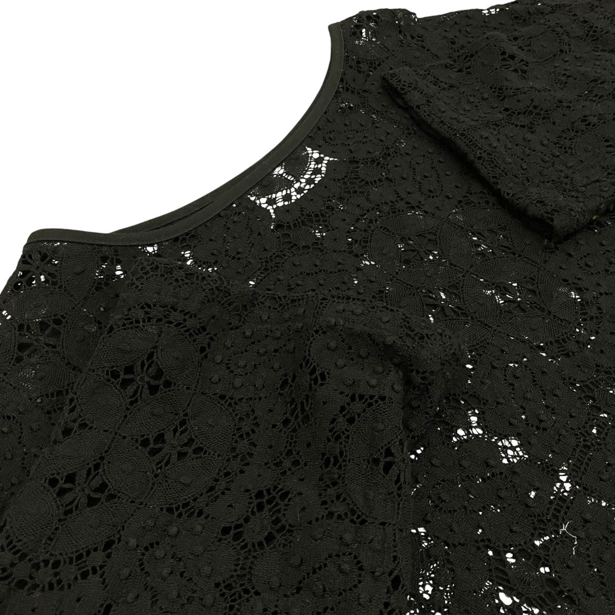【RUSSEL LACE STRETCH L S TEE】レースプルオーバーAA-18M