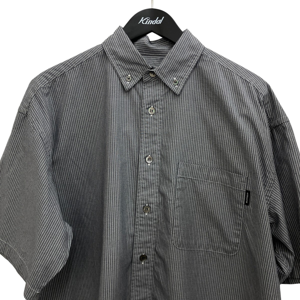 25SS【OVERSIZED B D CHECK SHORT SLEEVE SHIRT】チェック半袖シャツEV25-SH14