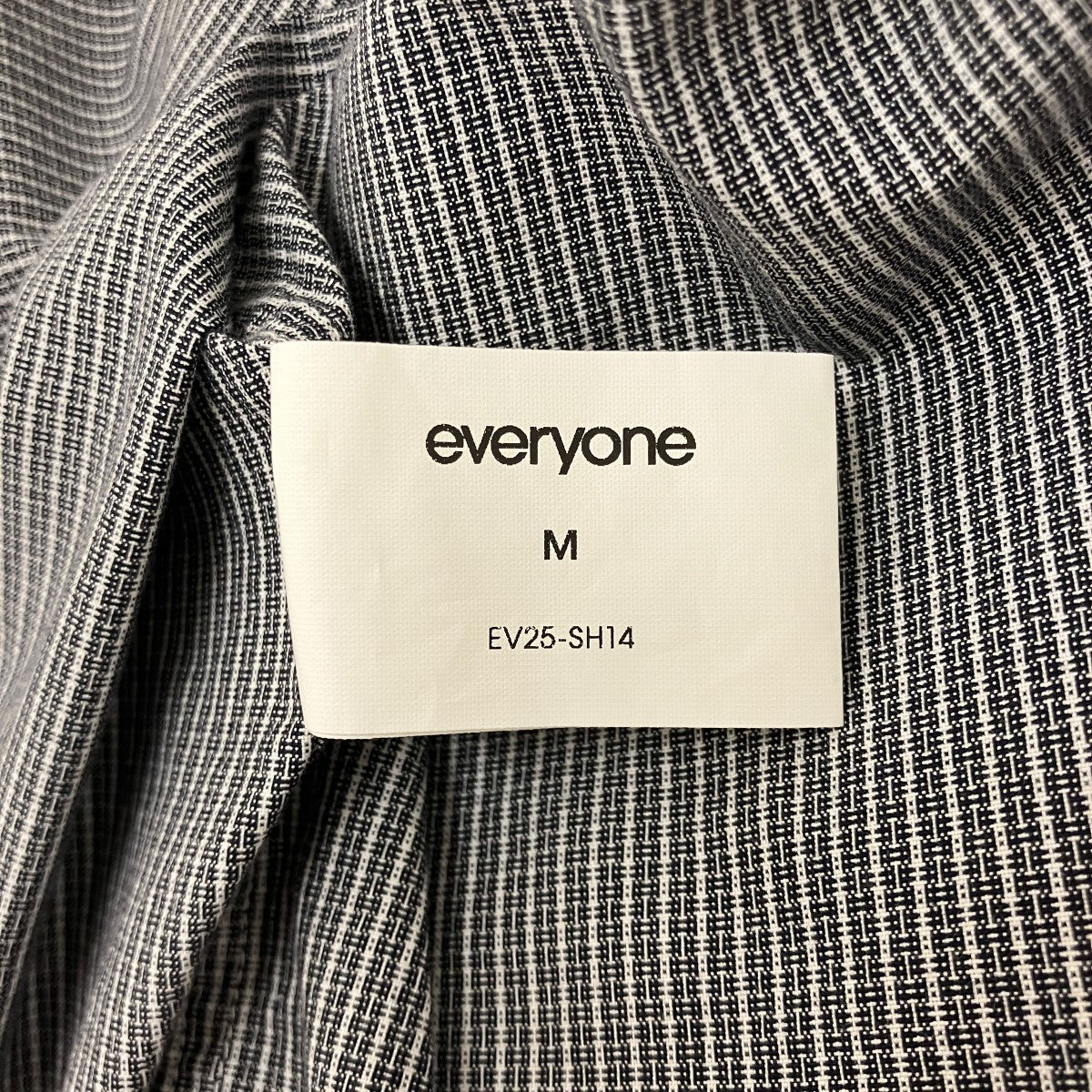 25SS【OVERSIZED B D CHECK SHORT SLEEVE SHIRT】チェック半袖シャツEV25-SH14