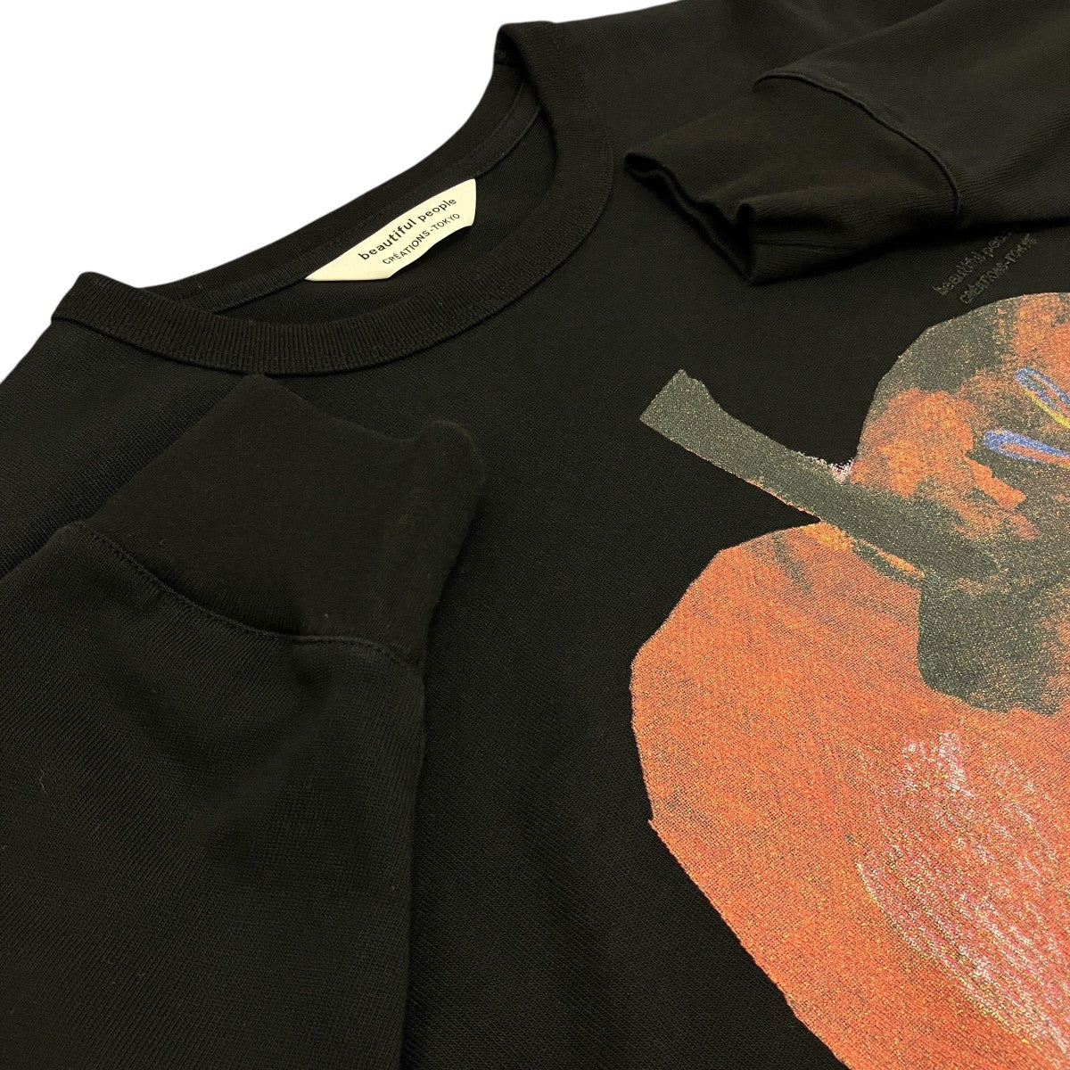 【SUVIN JERSEY PRINT LONG TーSHIRT】長袖Tシャツ1335310022