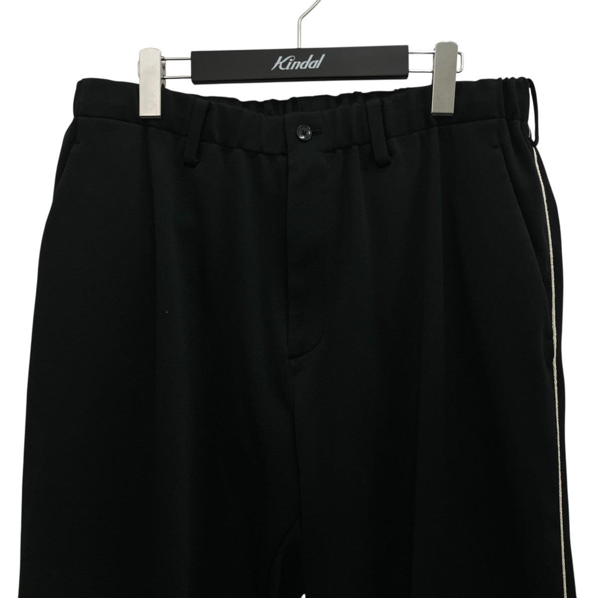 25SS【POLYESTER SMOOTH PIPING WIDE PANTS】トラックパンツGP-P25-900