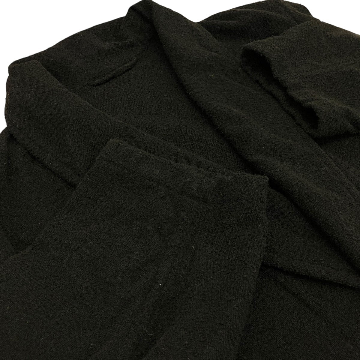 【SILK PILE ROBE COAT】シルクパイルローブコートX01-04007
