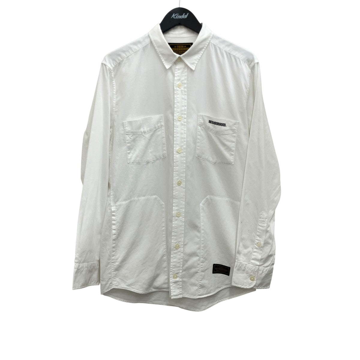 【CLASSIC OX C-SHIRT L．S】ロゴ胸ポケットシャツ172TSNN-SHM02