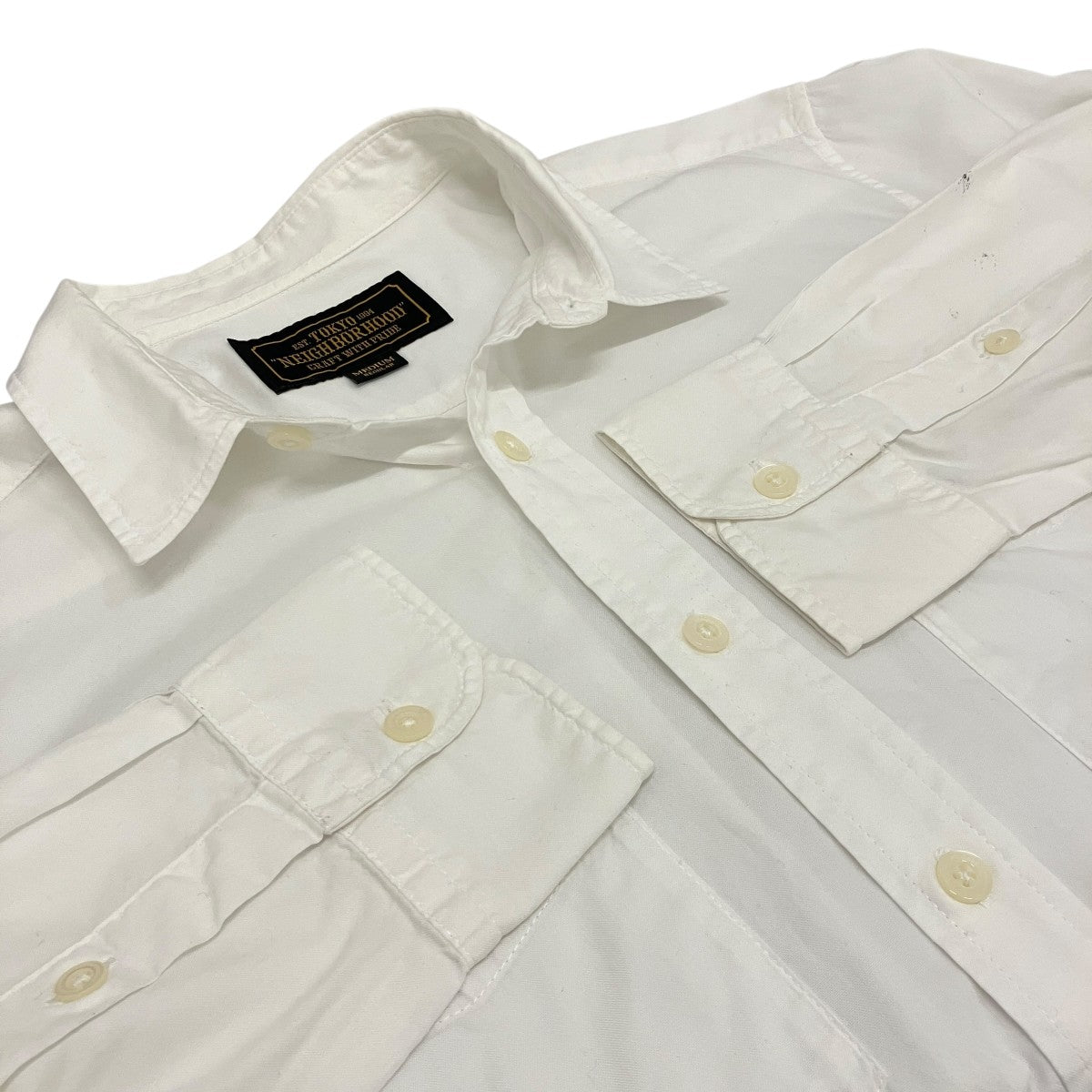 【CLASSIC OX C-SHIRT L．S】ロゴ胸ポケットシャツ172TSNN-SHM02
