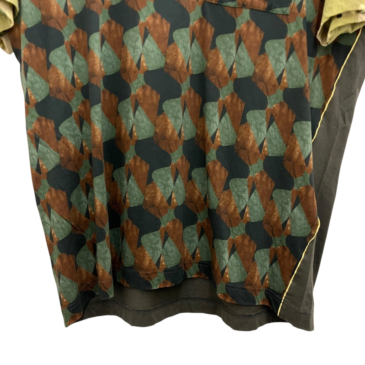 柄切替TシャツUJN402