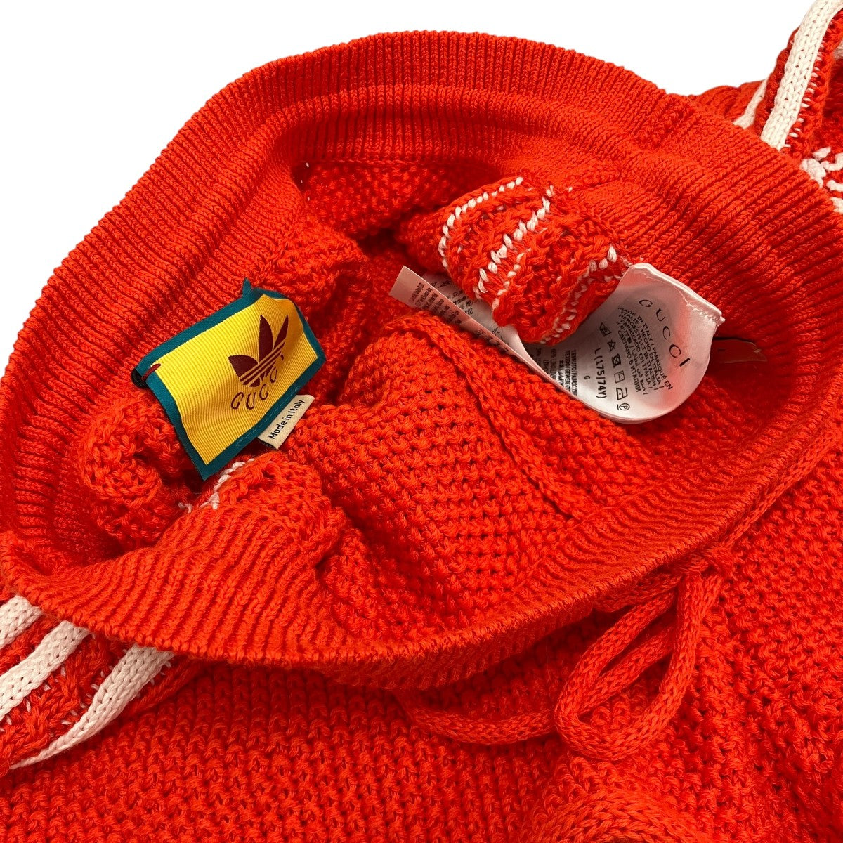 GUCCI×adidas ニットショーツ693835 693835 オレンジ サイズ L｜【公式