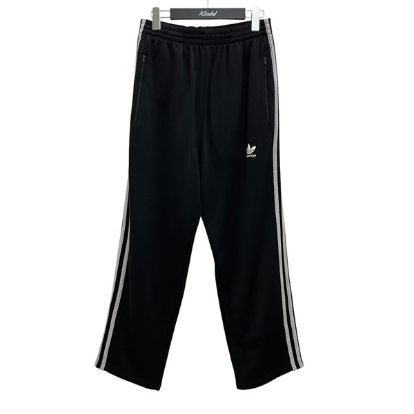 BALENCIAGA×adidas トラックパンツ724115 724115 ブラック×ホワイト
