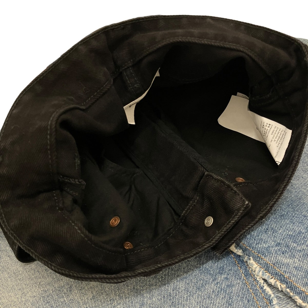 MM6 Maison Margiela(マルタンマルジェラ) 21SSドッキングデニム