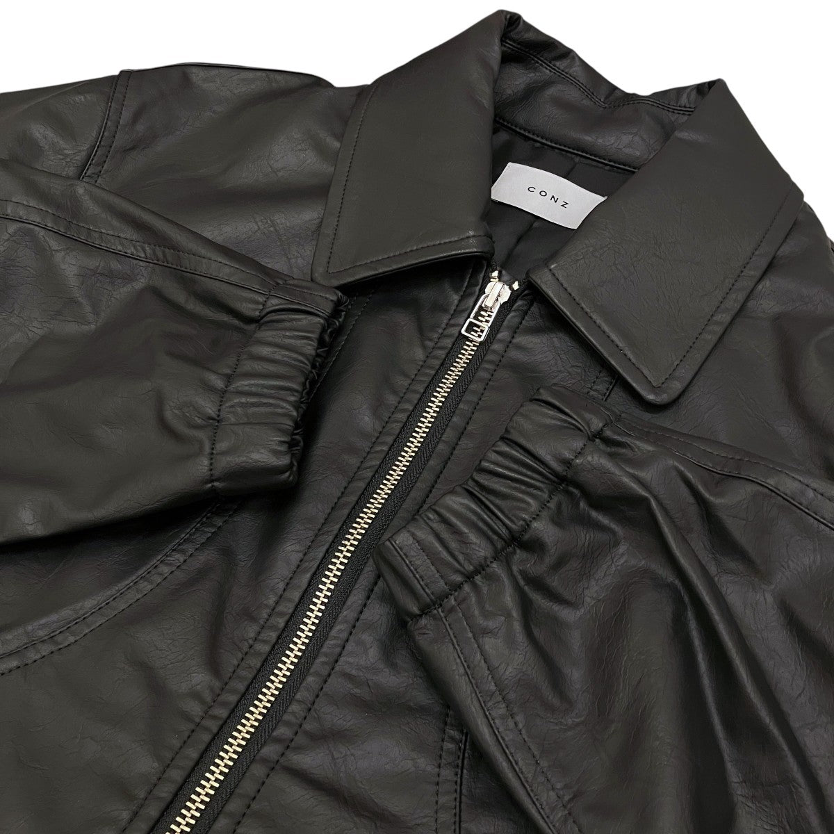 【COMPACT BOMBER LEATHER JACKET】ボンバージャケット305250002