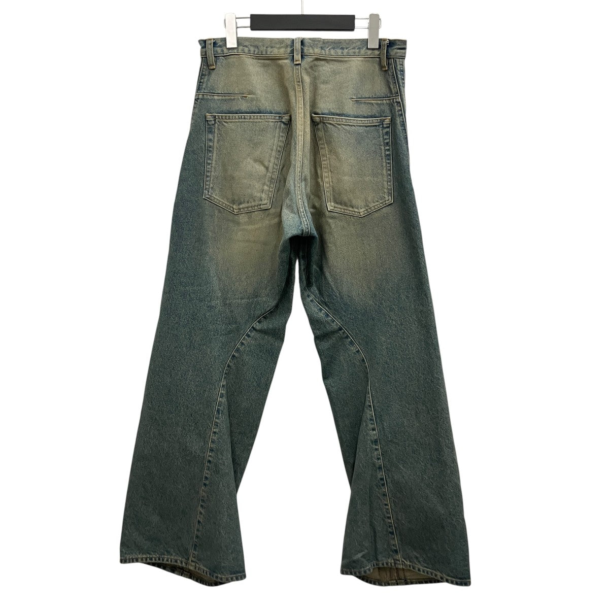 【3D Twisted Wide Leg Jeans】3DツイストデニムパンツNF241P08B