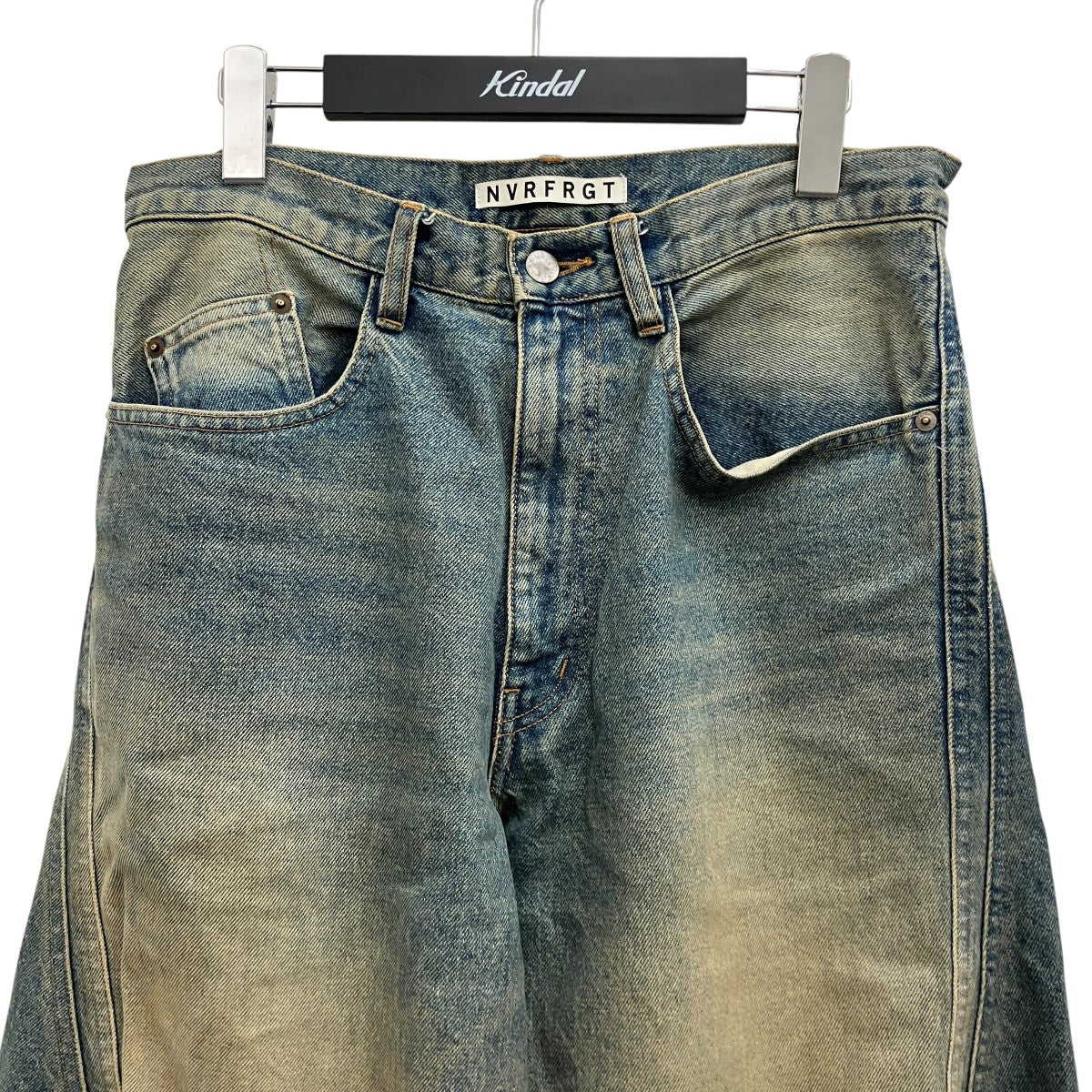 【3D Twisted Wide Leg Jeans】3DツイストデニムパンツNF241P08B