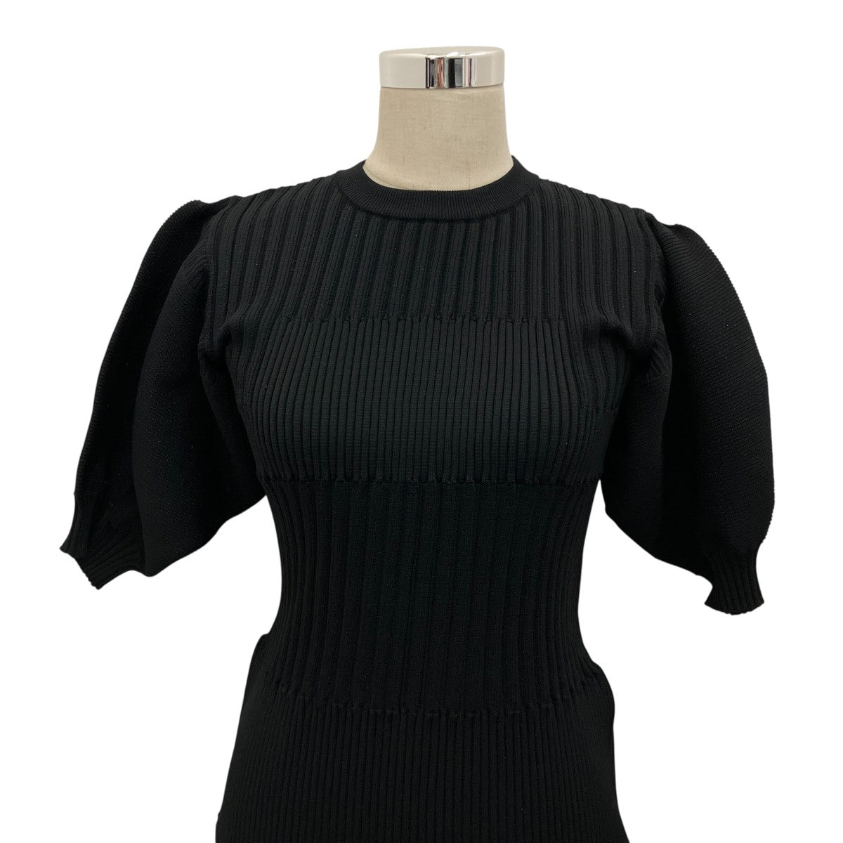 CFCL(シーエフシーエル) 【FLUTED GLITTER SHORT PUFF SLEEVE DRESS