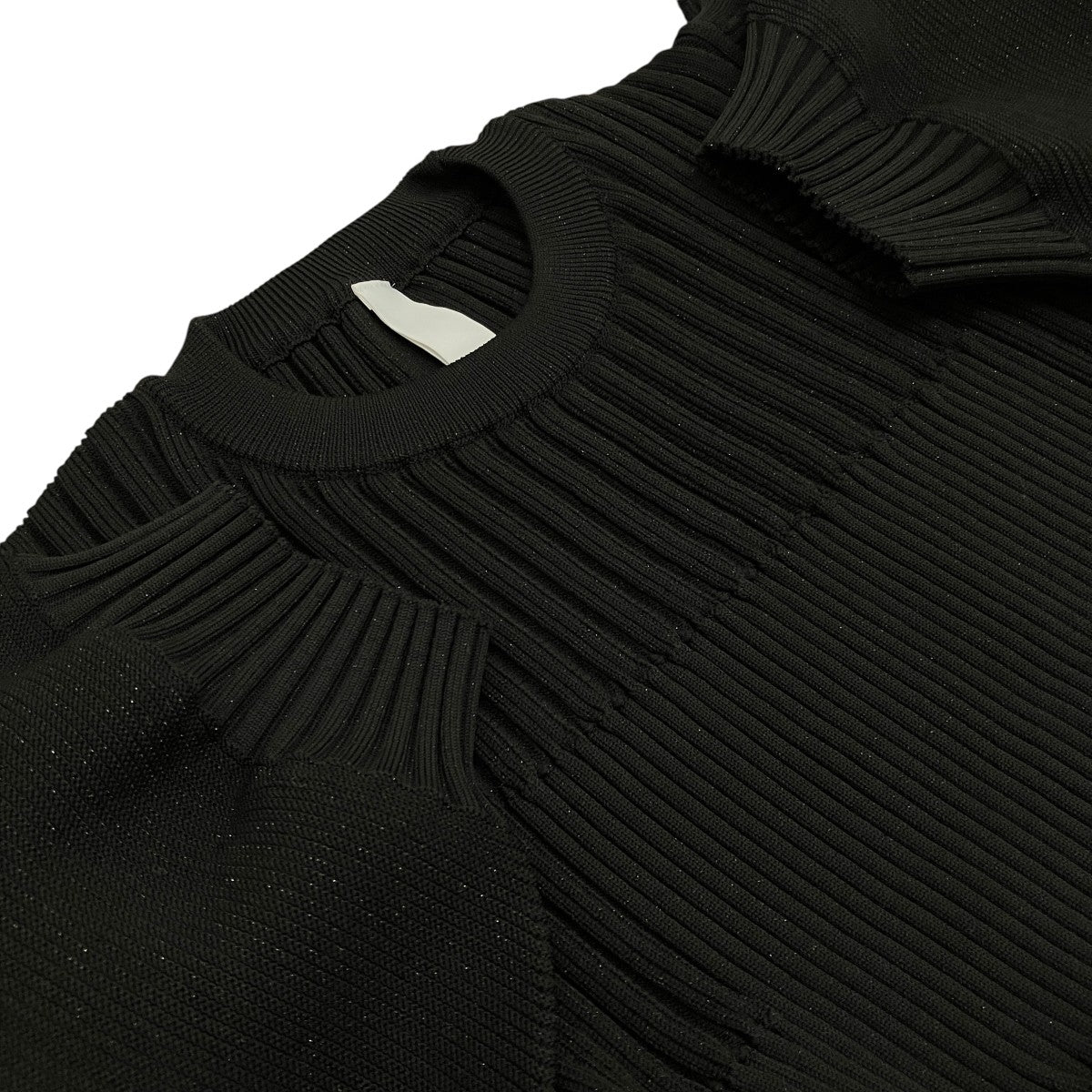 【FLUTED GLITTER SHORT PUFF SLEEVE DRESS】パフスリーブワンピースCF008KH088