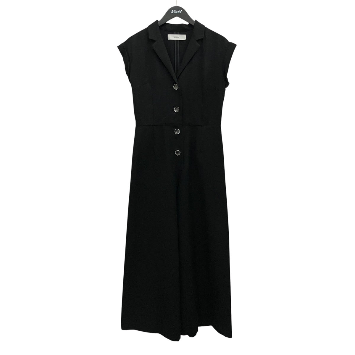 コットンリネンオールインワン19SS11-2