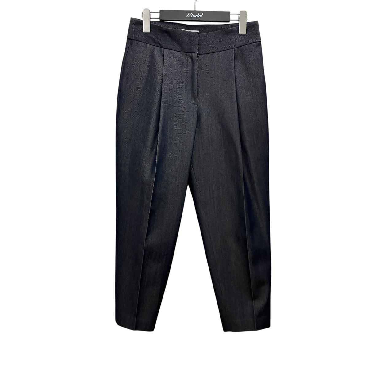 ウールブレンドデニム キャロットパンツ21AW12