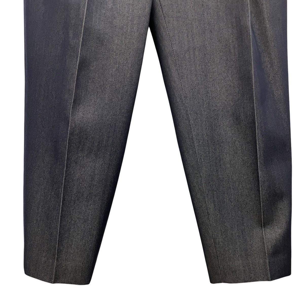 ウールブレンドデニム キャロットパンツ21AW12