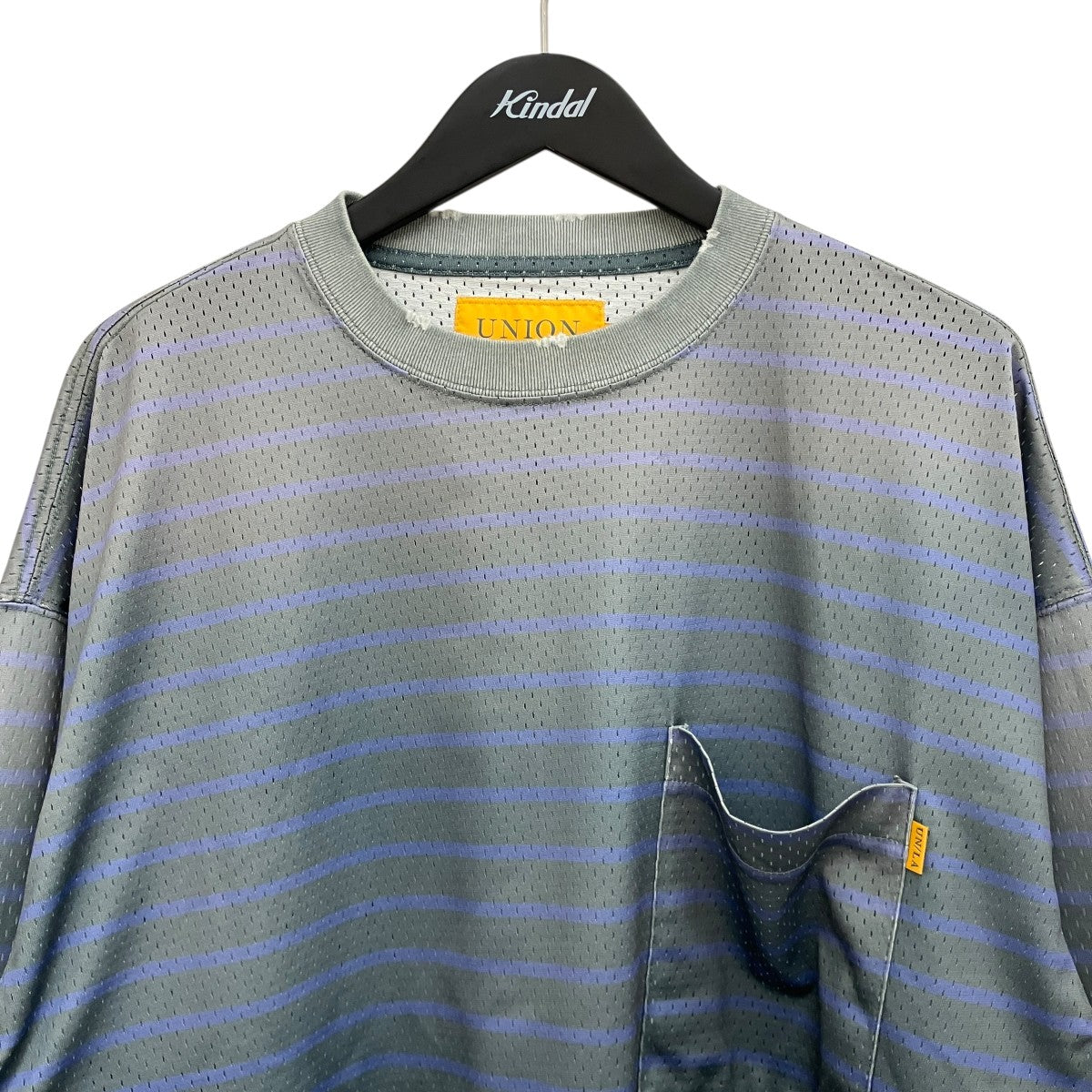 【SOMERSET LS KNIT】ボーダーメッシュカットソーKTL-453
