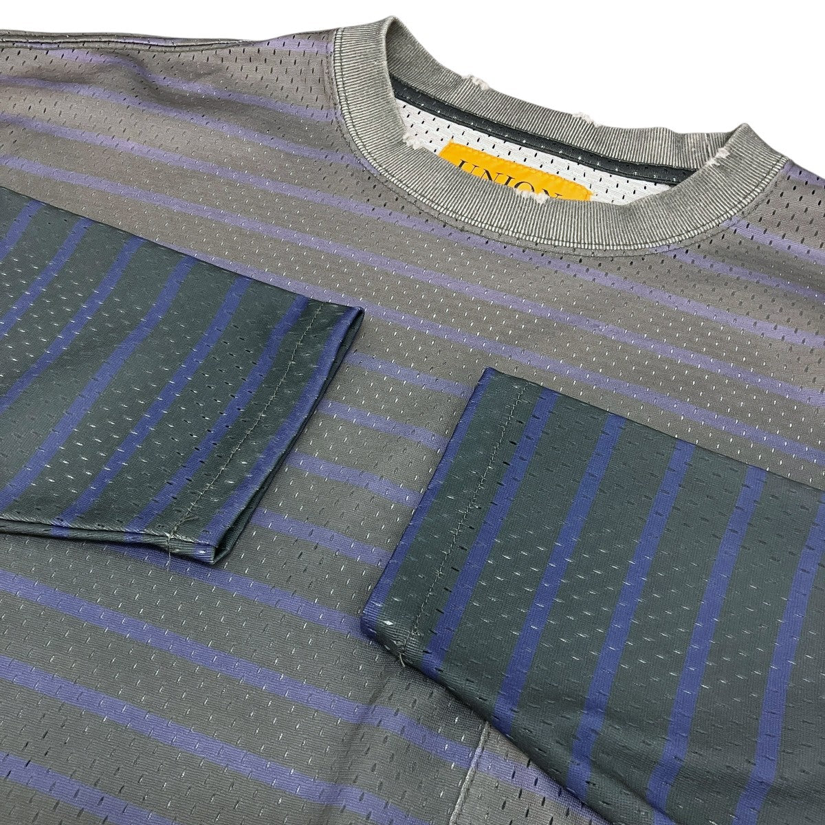 【SOMERSET LS KNIT】ボーダーメッシュカットソーKTL-453