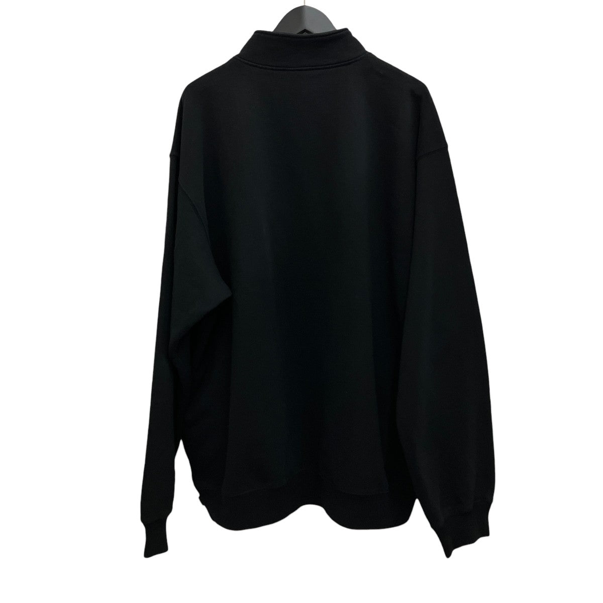 【CREST APPLIQUE HALF ZIP PULLOVER】ハーフジップスウェット