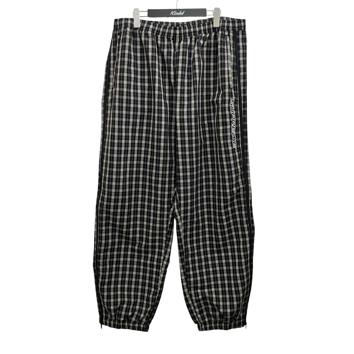 25AW【PLAID WARM UP PANT】チェックウォームアップパンツ