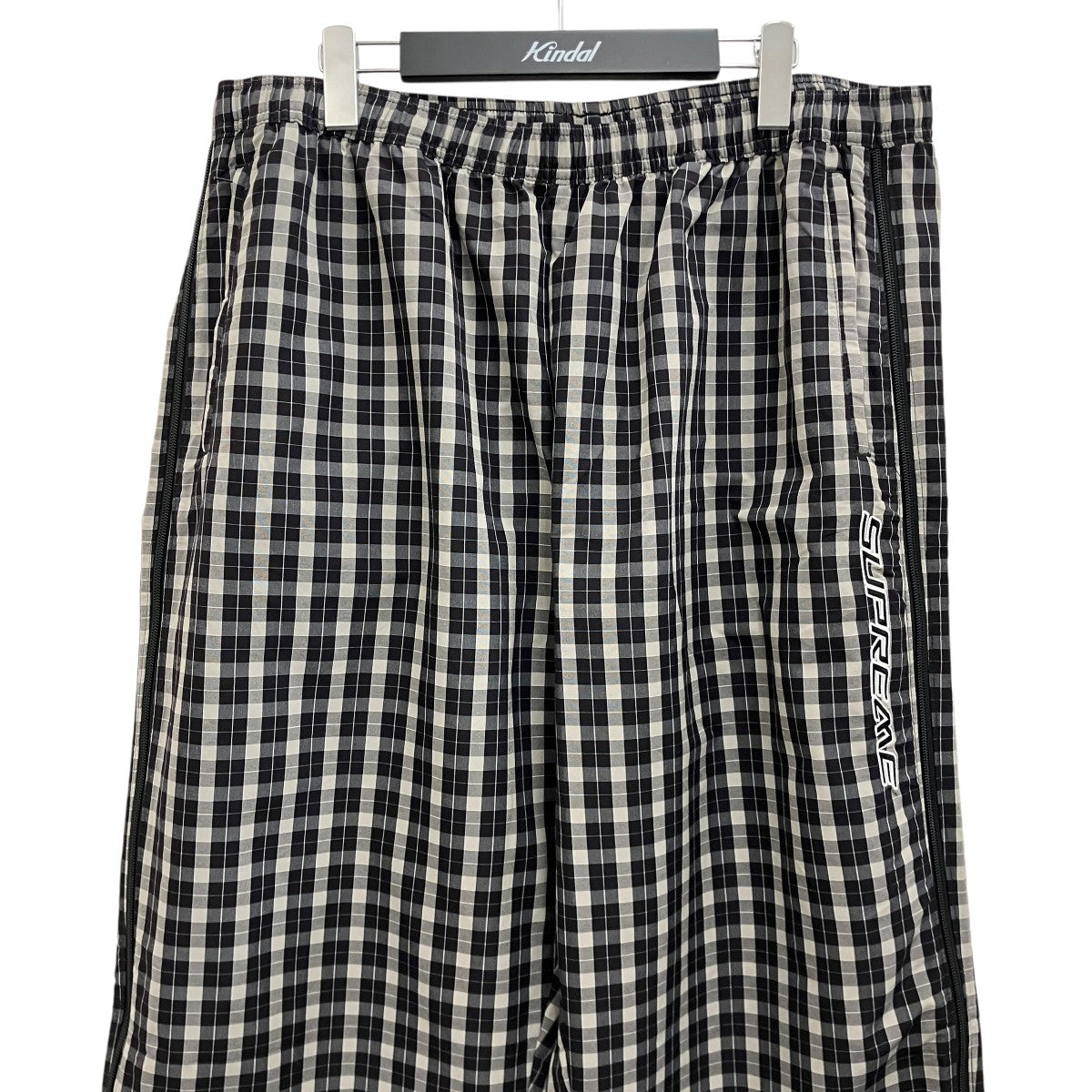 25AW【PLAID WARM UP PANT】チェックウォームアップパンツ