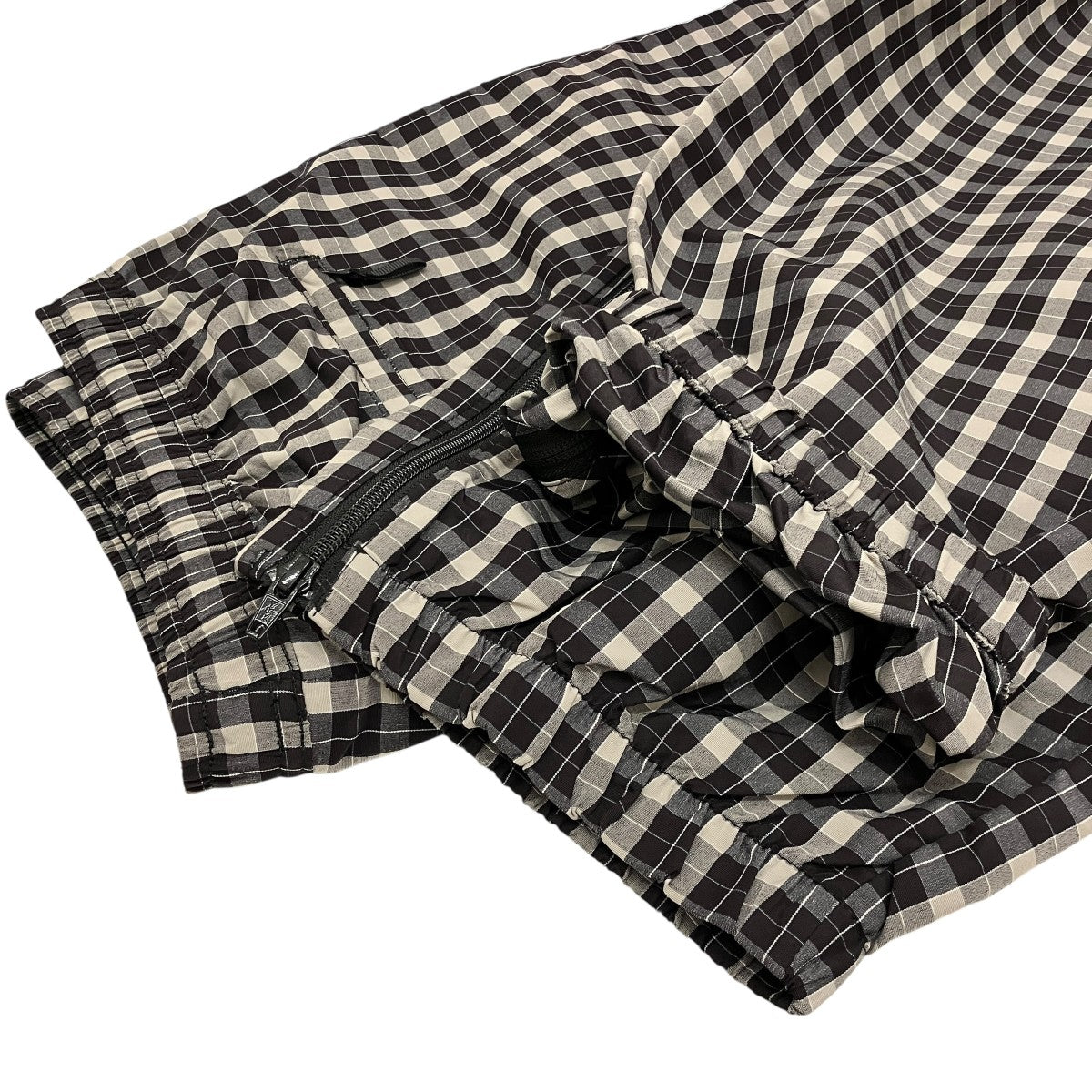 25AW【PLAID WARM UP PANT】チェックウォームアップパンツ
