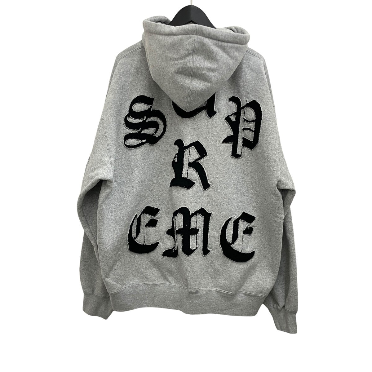 26SS【CUT OUT HOODED SWEATSHIRT】ジップパーカー
