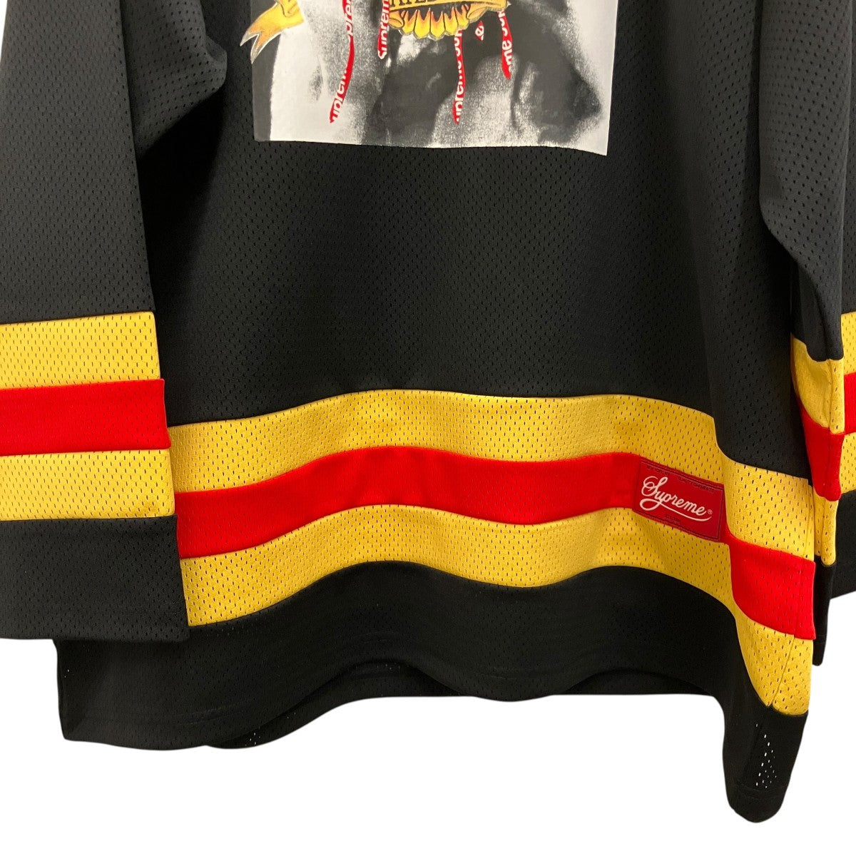 Supreme×ANTIHERO 25AW【OZZY HOCKEY JERSEY】ホッケーシャツ ブラック