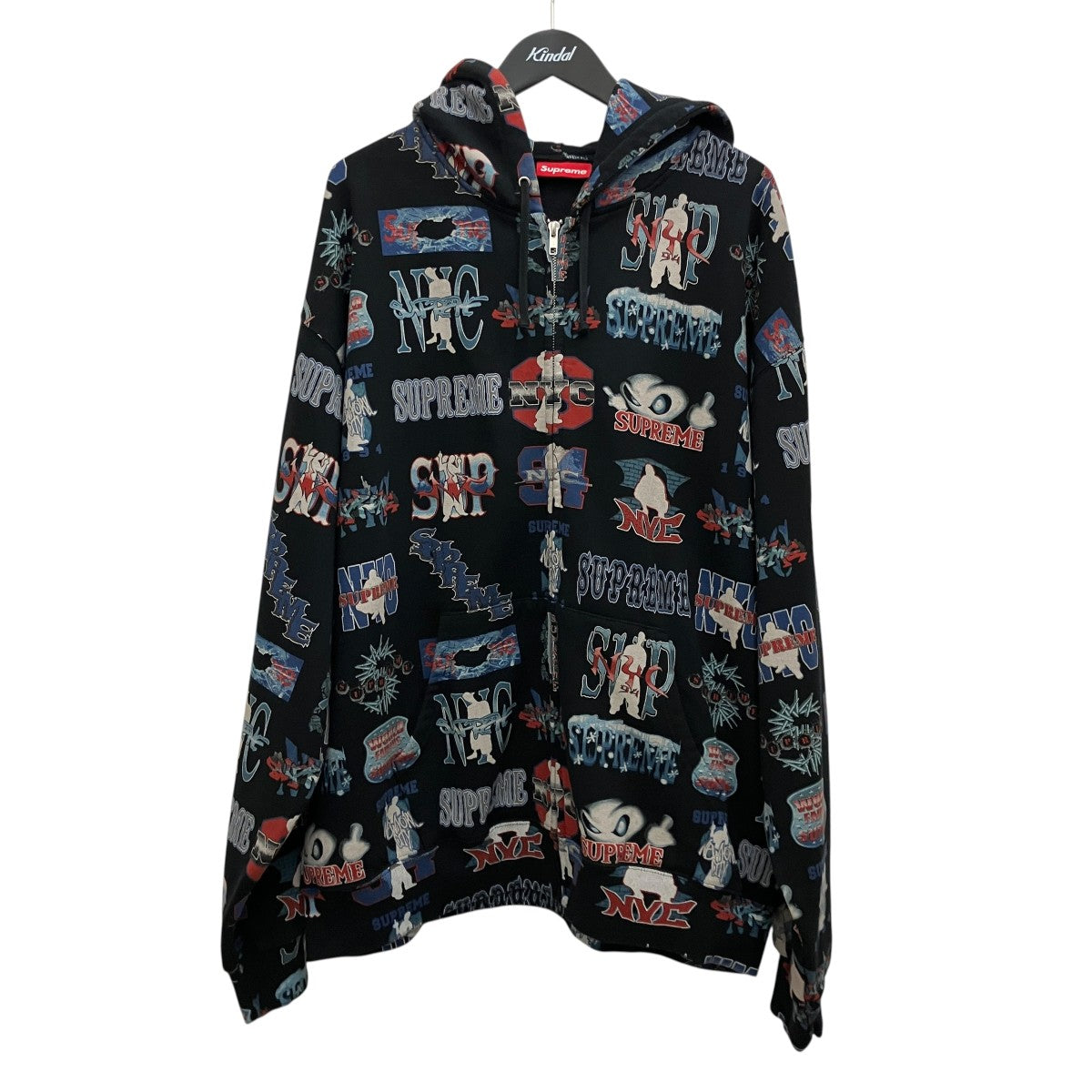 26SS【FLASH ZIP UP HOODED SWEARSHIRT】ジップパーカー