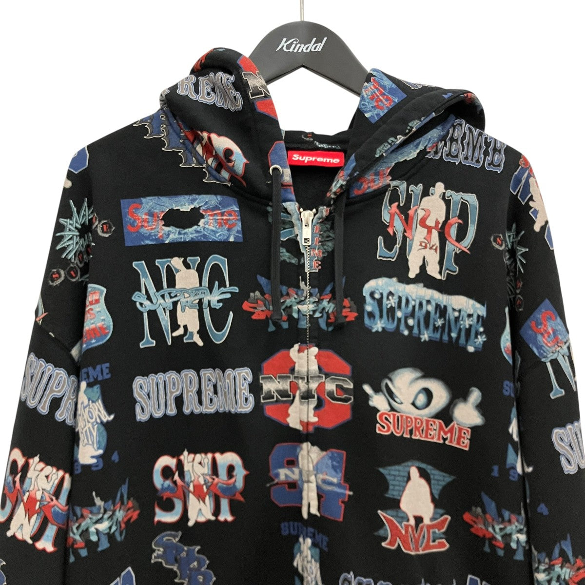 26SS【FLASH ZIP UP HOODED SWEARSHIRT】ジップパーカー