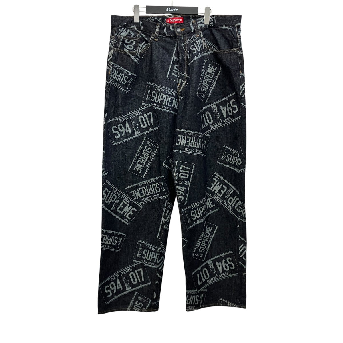 26SS【LICENSE PLATE BAGGY JEAN】デニムパンツ