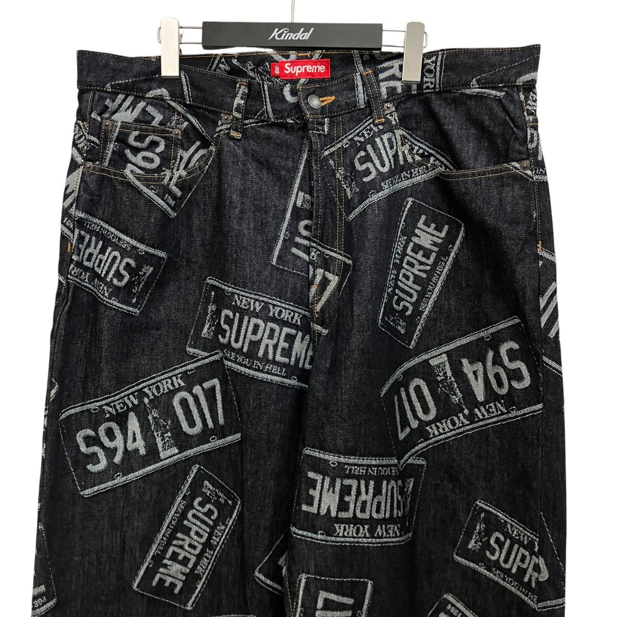 26SS【LICENSE PLATE BAGGY JEAN】デニムパンツ