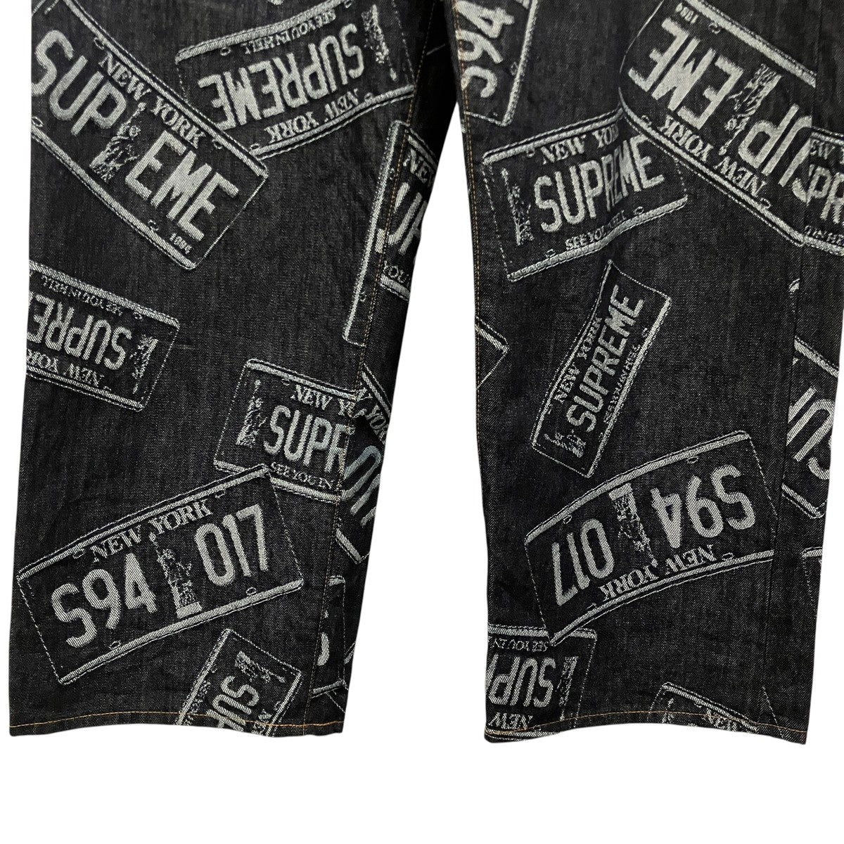 26SS【LICENSE PLATE BAGGY JEAN】デニムパンツ
