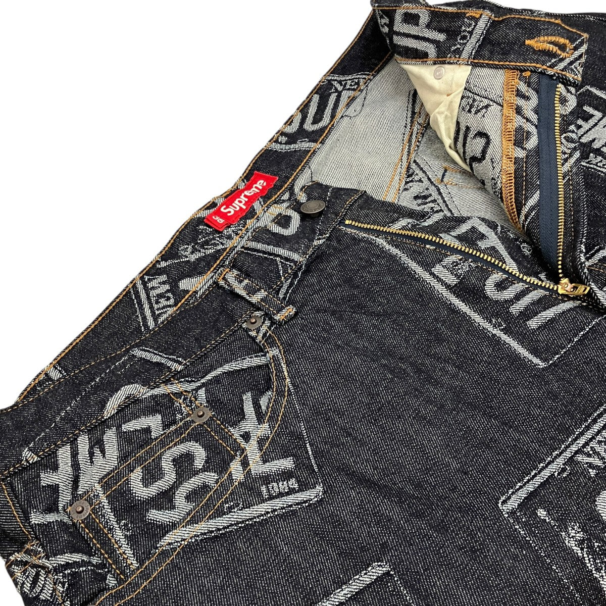 26SS【LICENSE PLATE BAGGY JEAN】デニムパンツ