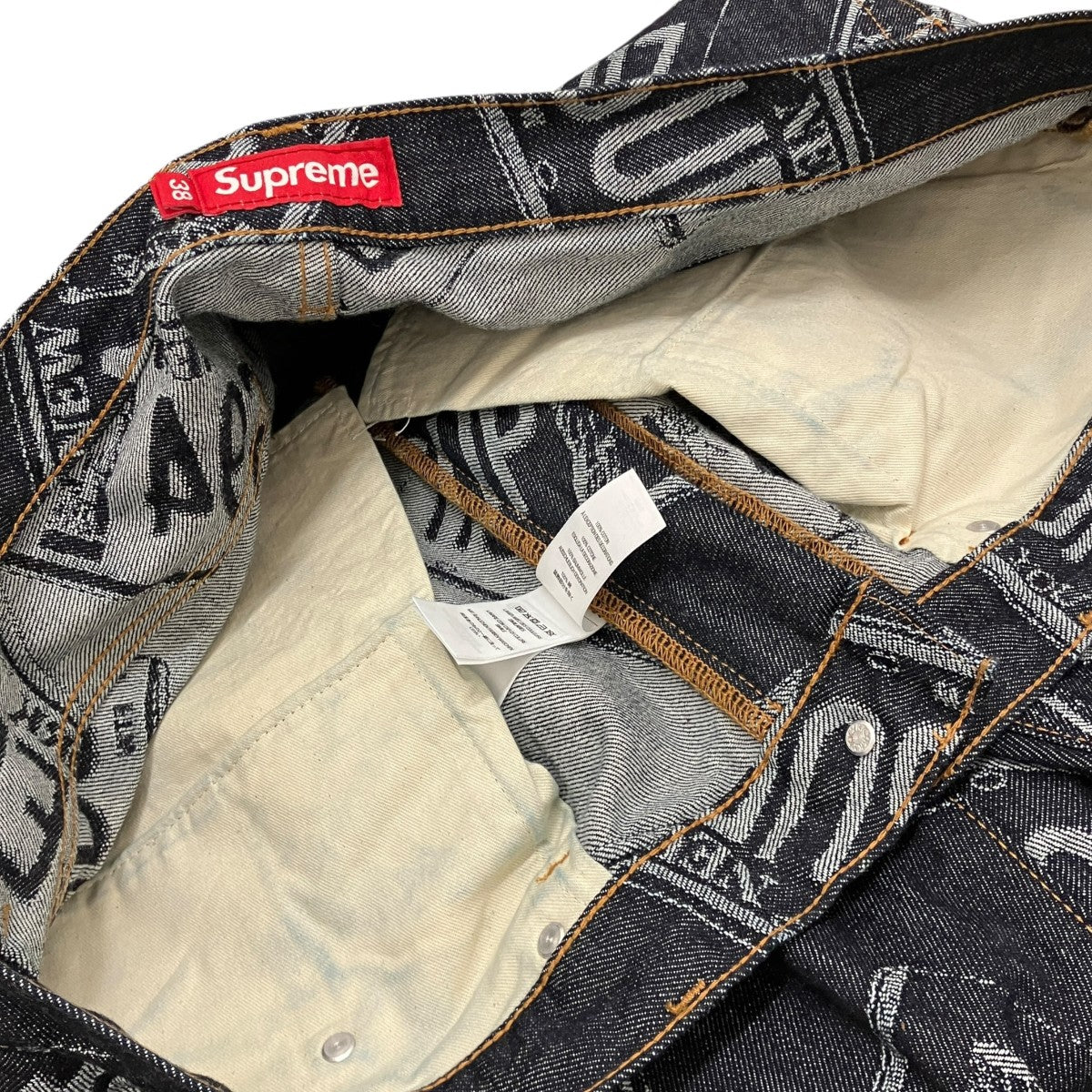 26SS【LICENSE PLATE BAGGY JEAN】デニムパンツ