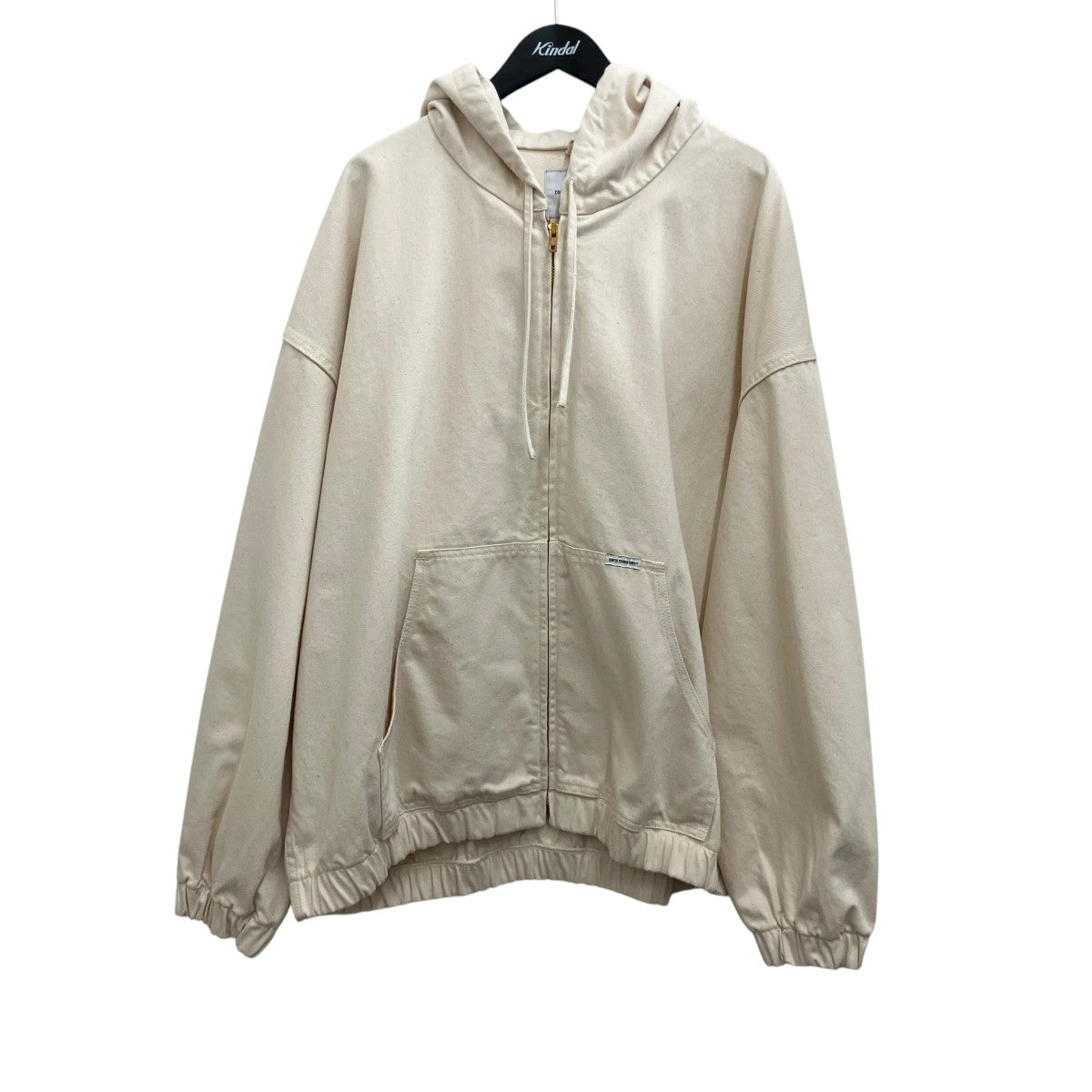 【12．5oz DENIM ZIP UP HOODED JACKET】デニムフーデッドジャケット