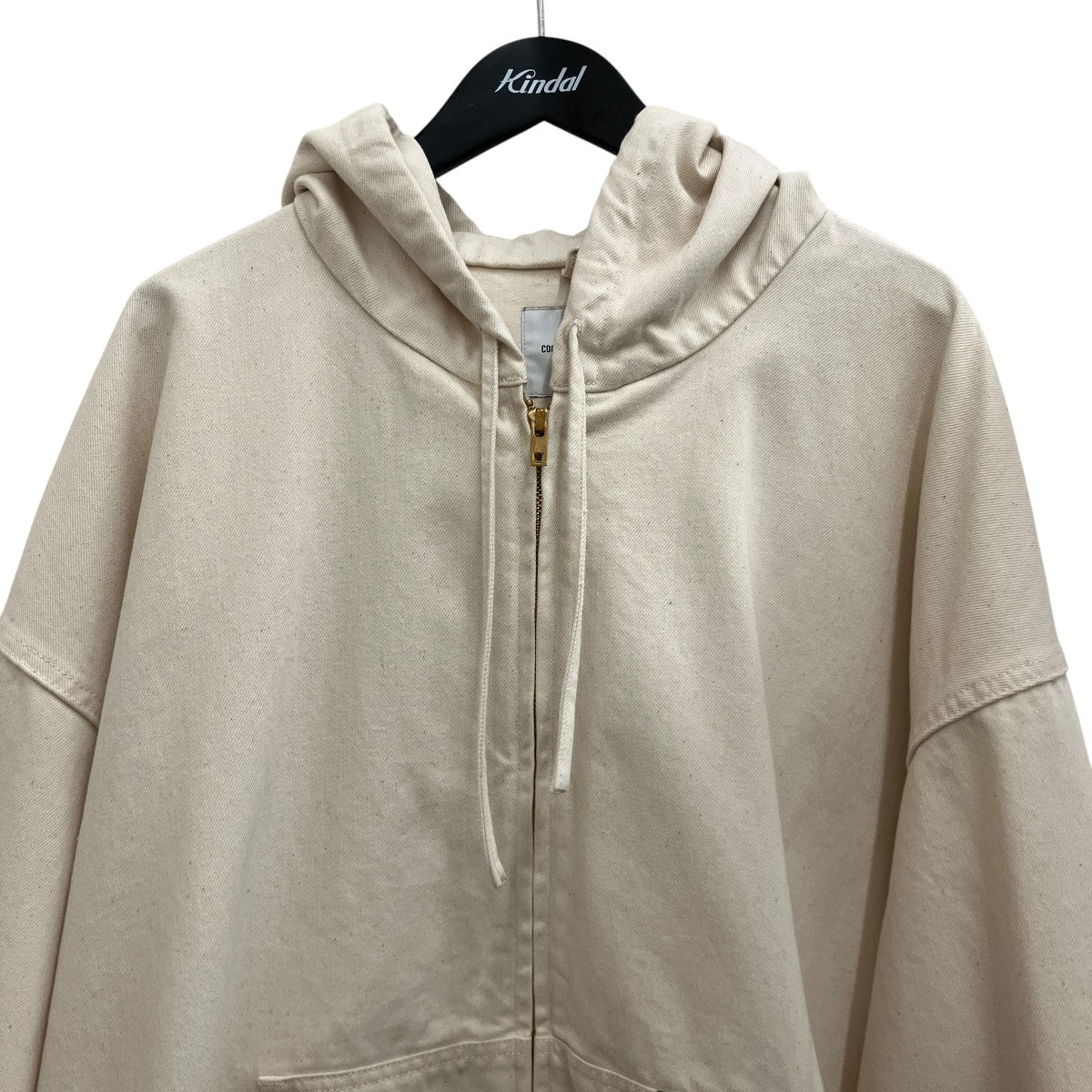 【12．5oz DENIM ZIP UP HOODED JACKET】デニムフーデッドジャケット
