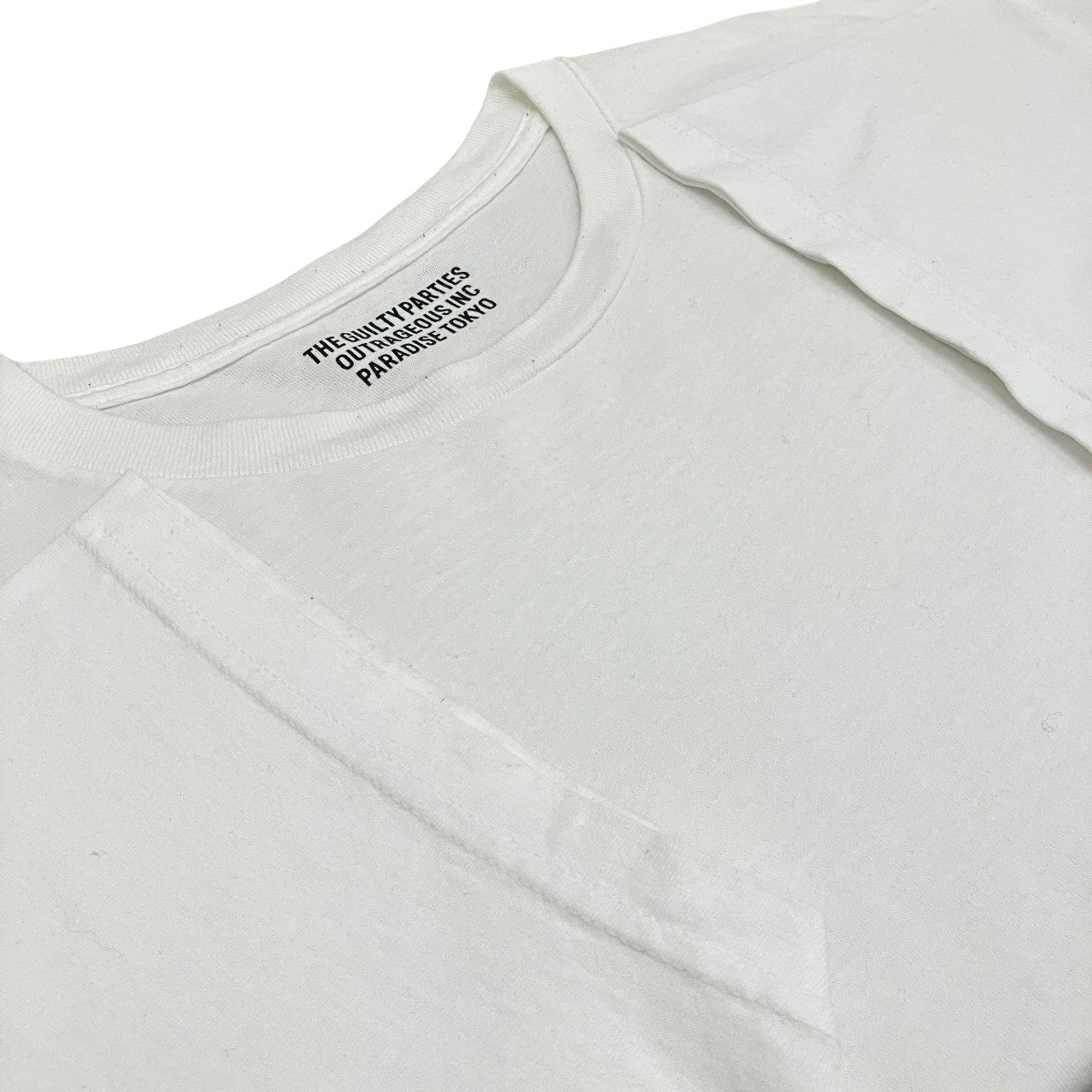 WACKO MARIA(ワコマリア) 刺繍Tシャツ ホワイト サイズ XXL｜【公式