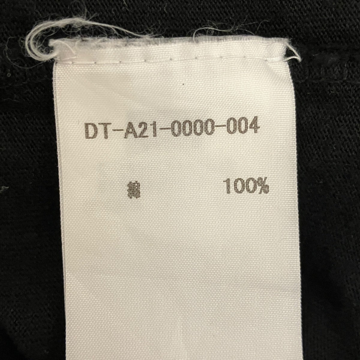 Black Mary TシャツDT-A21-0000-004