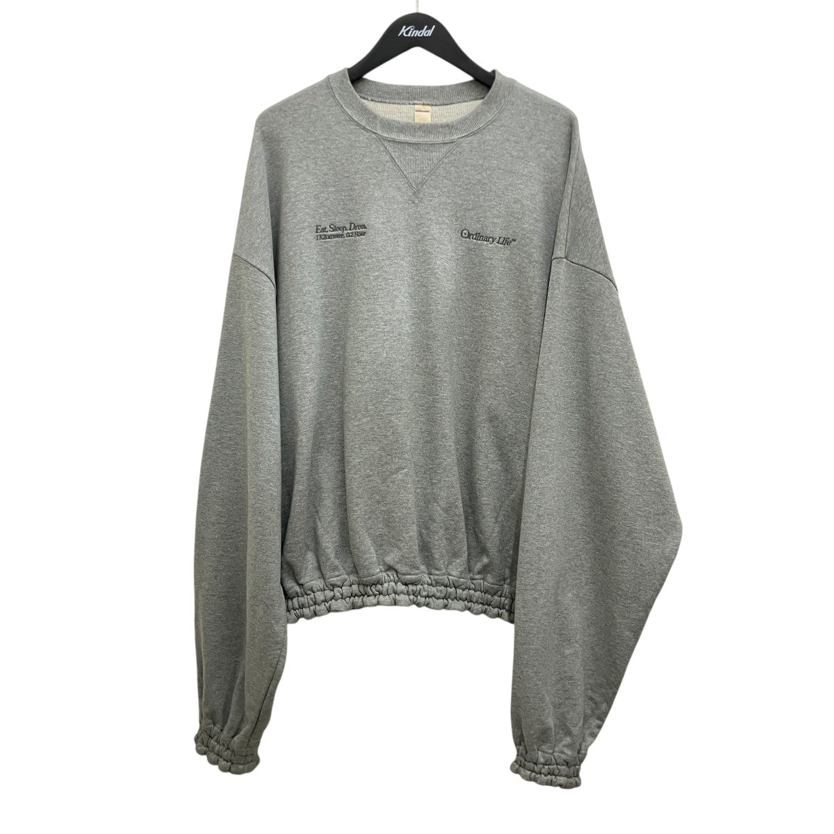 【ORDINARY HOME HIS CREW】オーバーサイズスウェット2502SK137