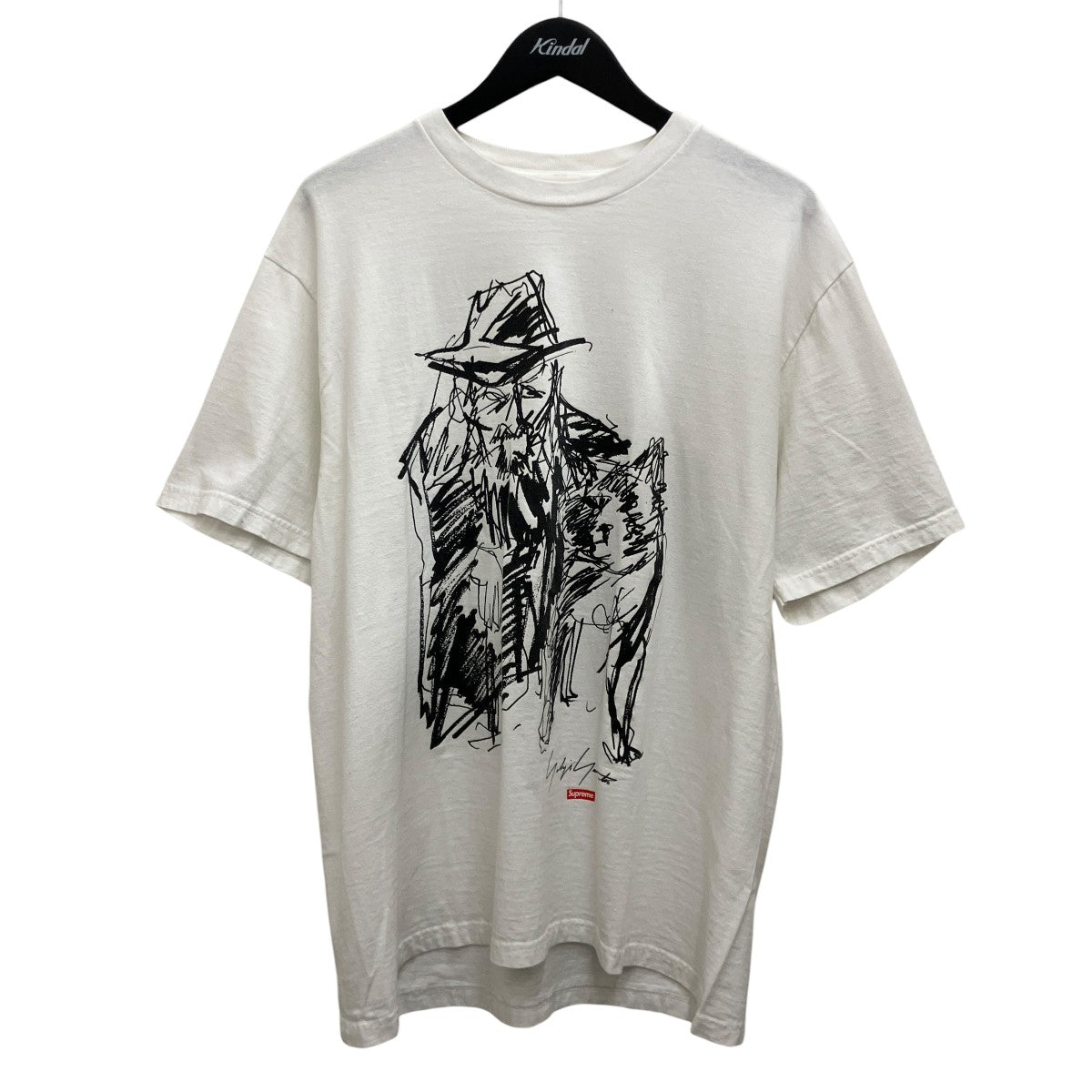【Scribble Portrait Tee】プリントTシャツ